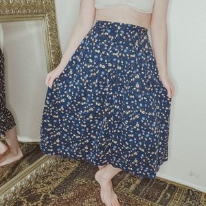 Vintage Floral Skirt